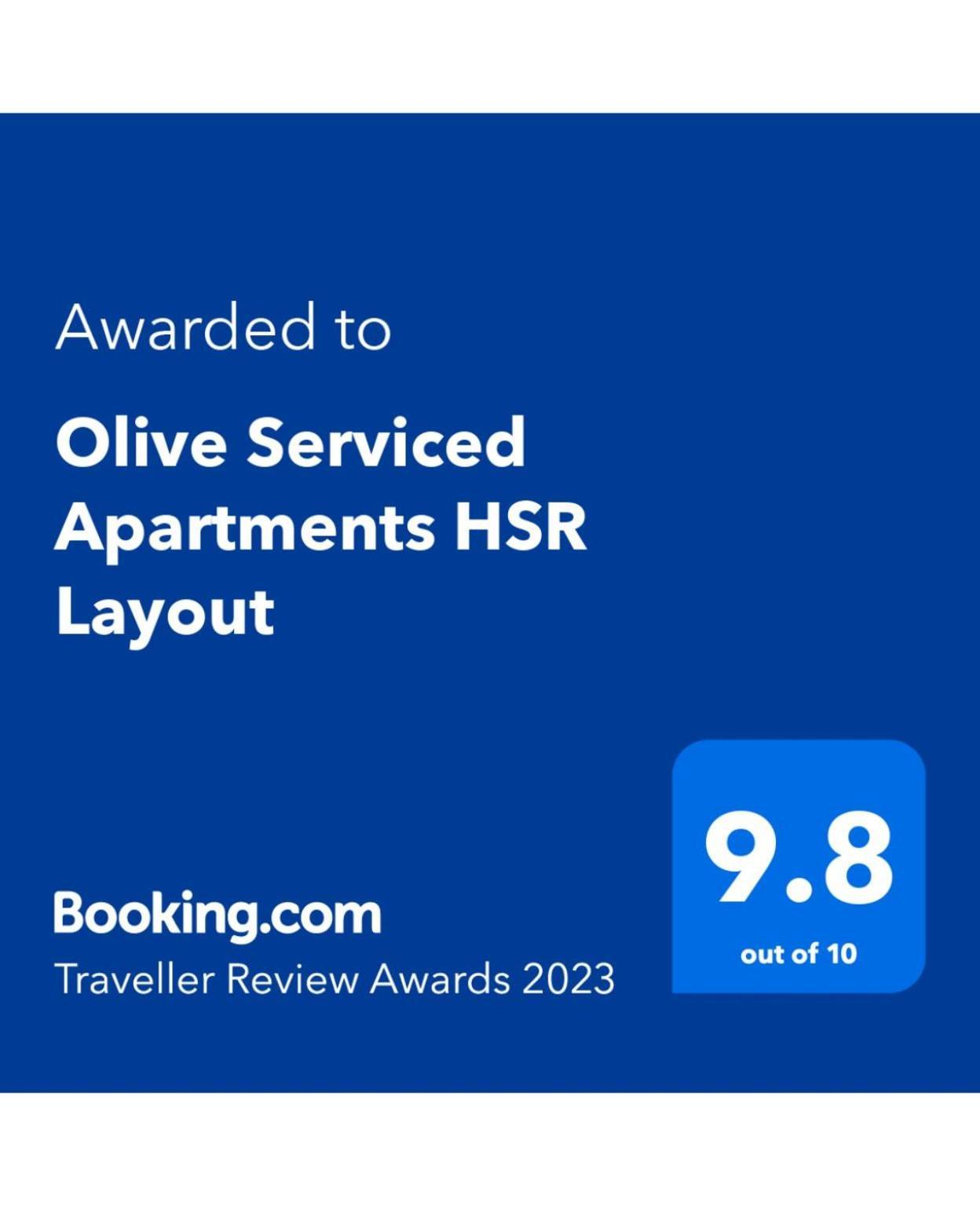 Olive Serviced Apartments Hsr Layout Bangalore Luaran gambar